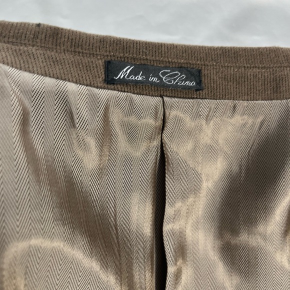 Jean Paul Germain Brown Suit Jacket Size 52R - Picture 11 of 14